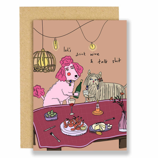 Drink Wine Card