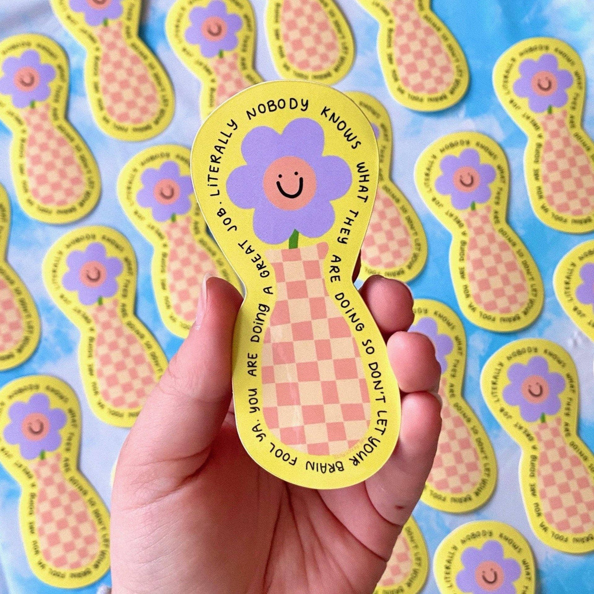 Nobody Knows What They Are Doing Sticker