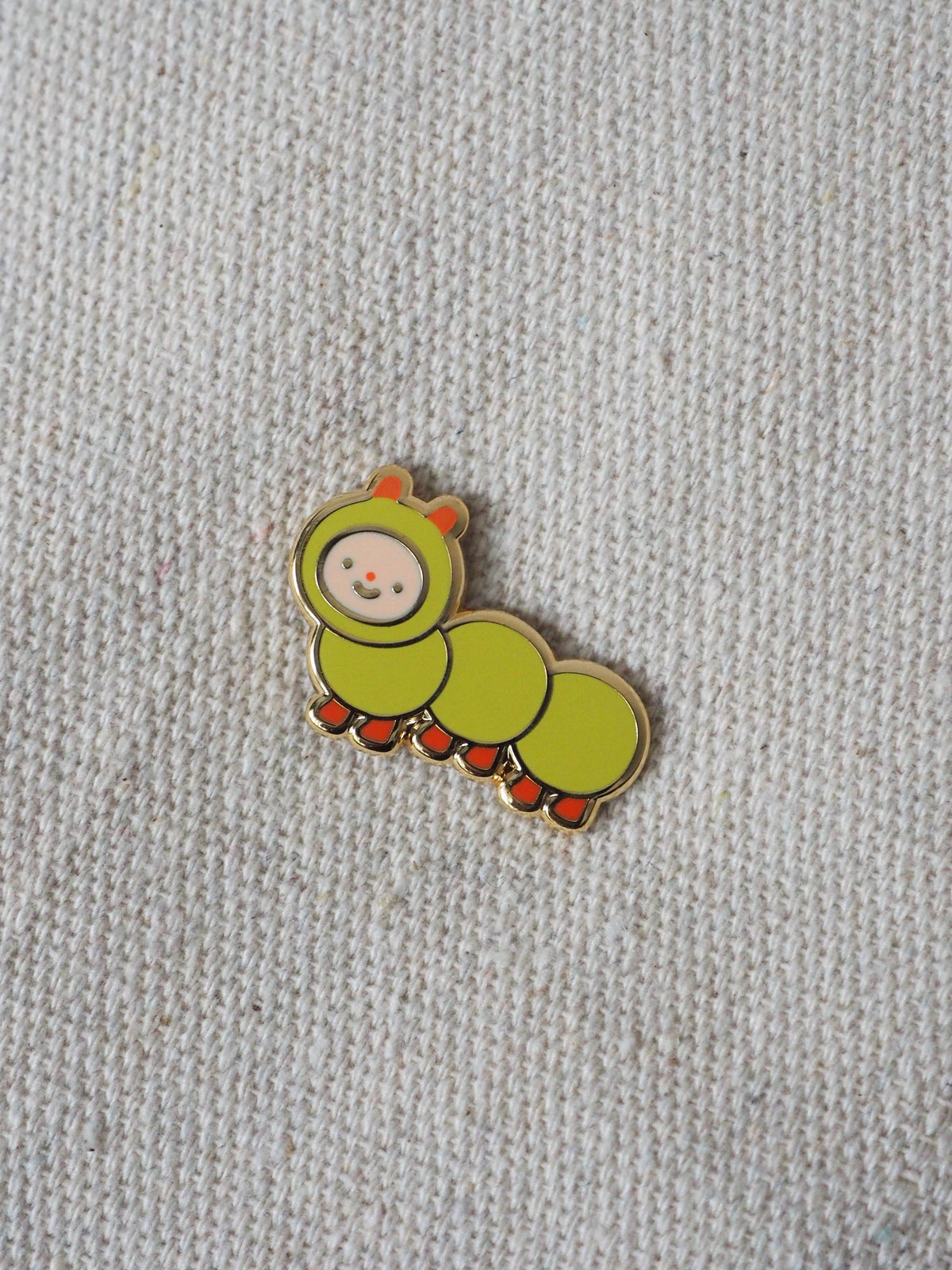 Caterpillar Enamel Pin