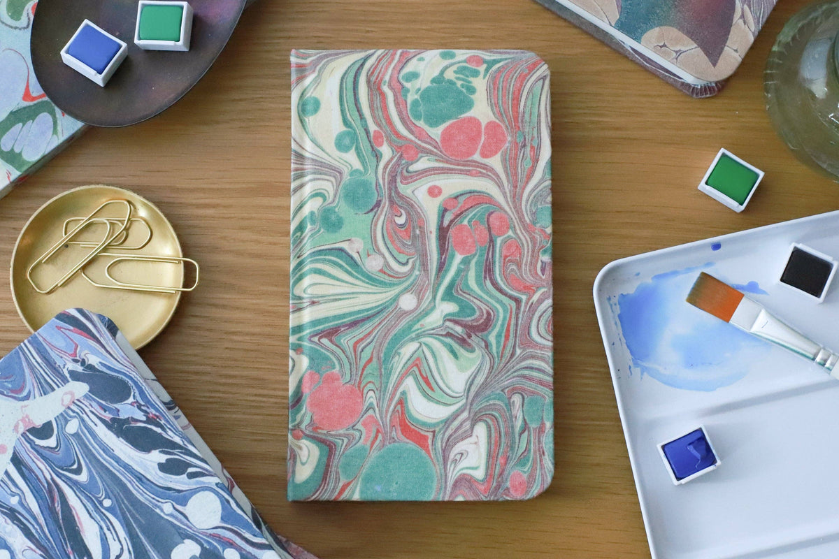 Halcyon Marble Pocket Hardcover Journal