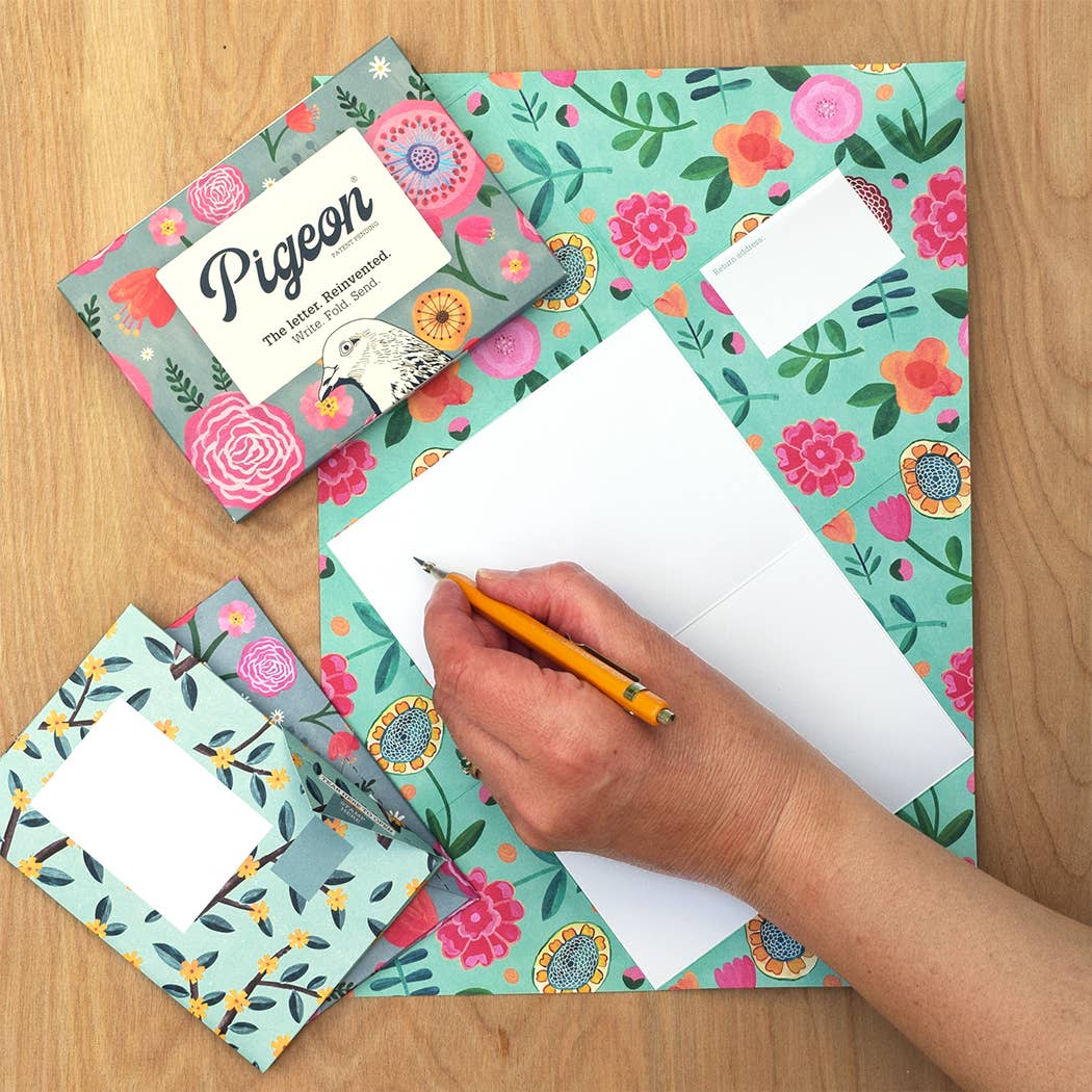 Wildflower Floral Letter Pack - Pack of 6 Letters
