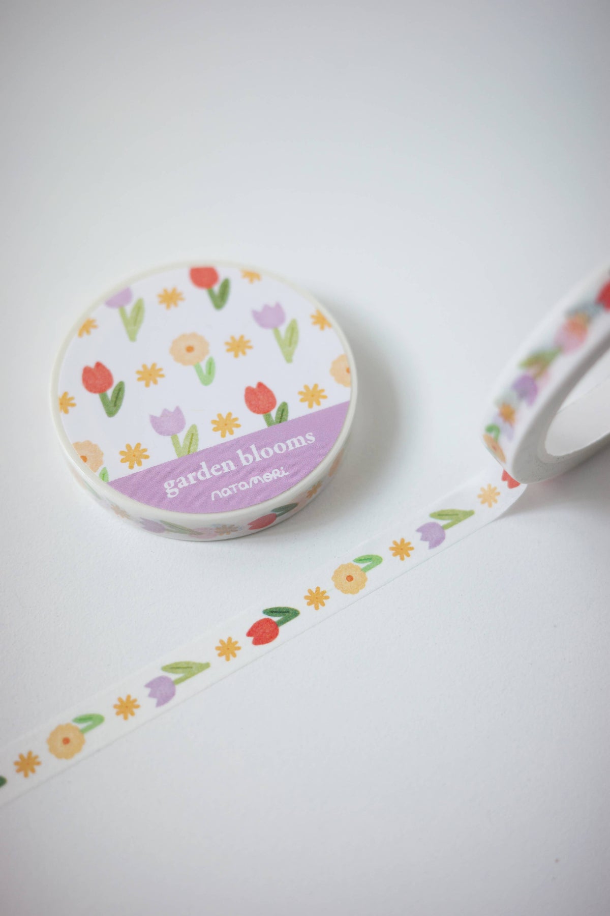 Garden Blooms Narrow Washi Tape