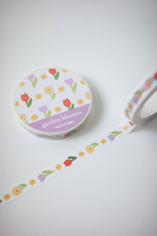 Garden Blooms Narrow Washi Tape