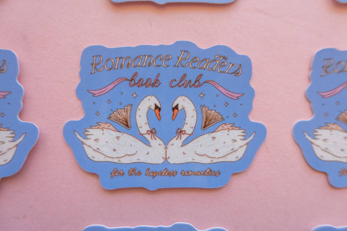 Romance Readers Club Sticker