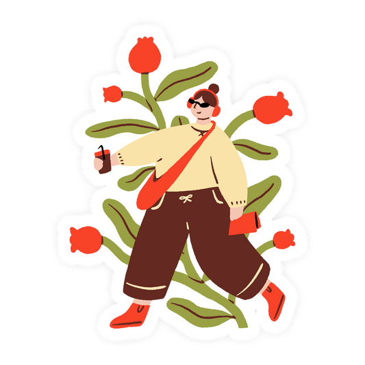 Vibing Sticker