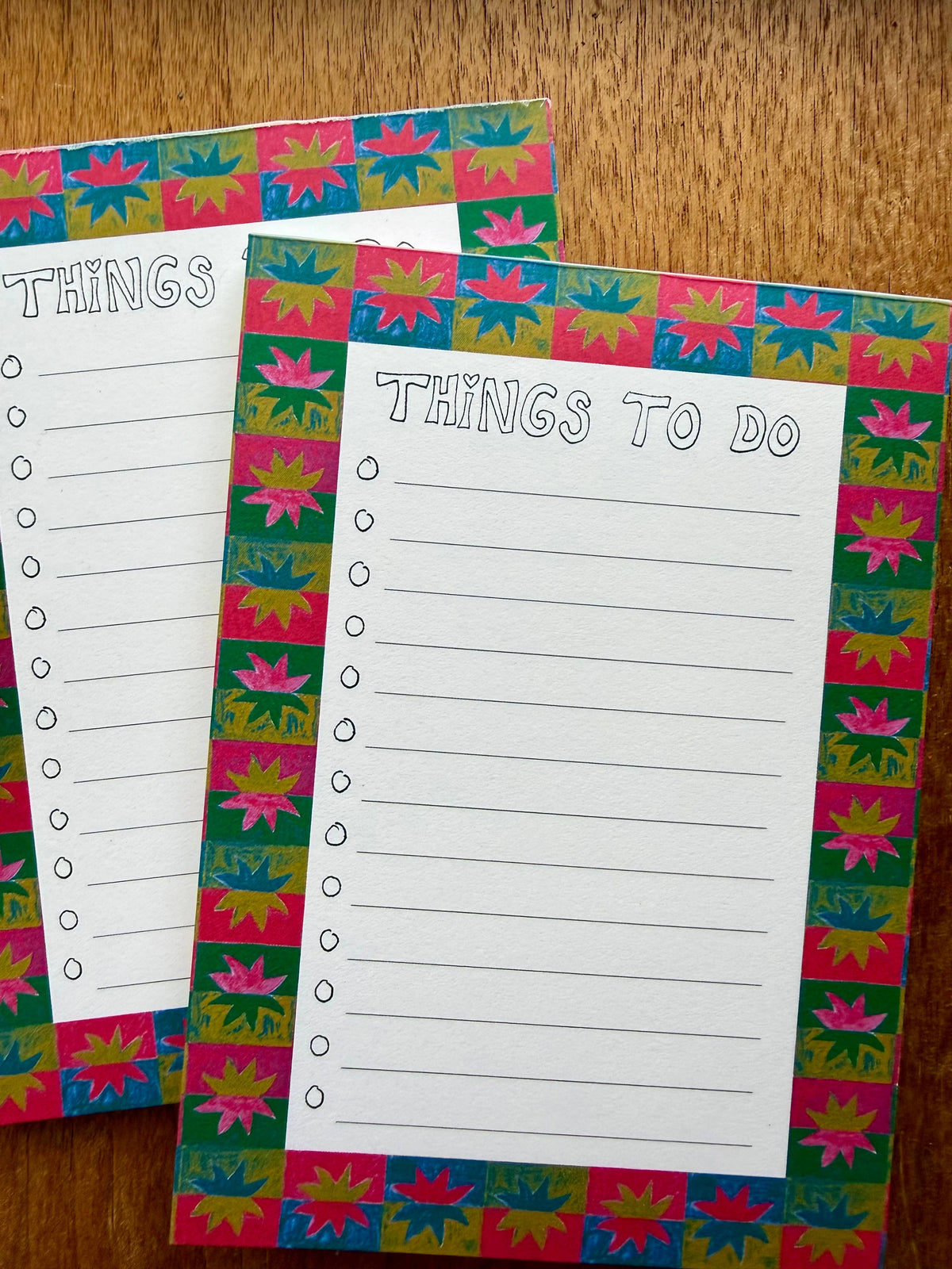 Things To Do notepad