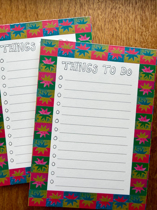 Things To Do notepad