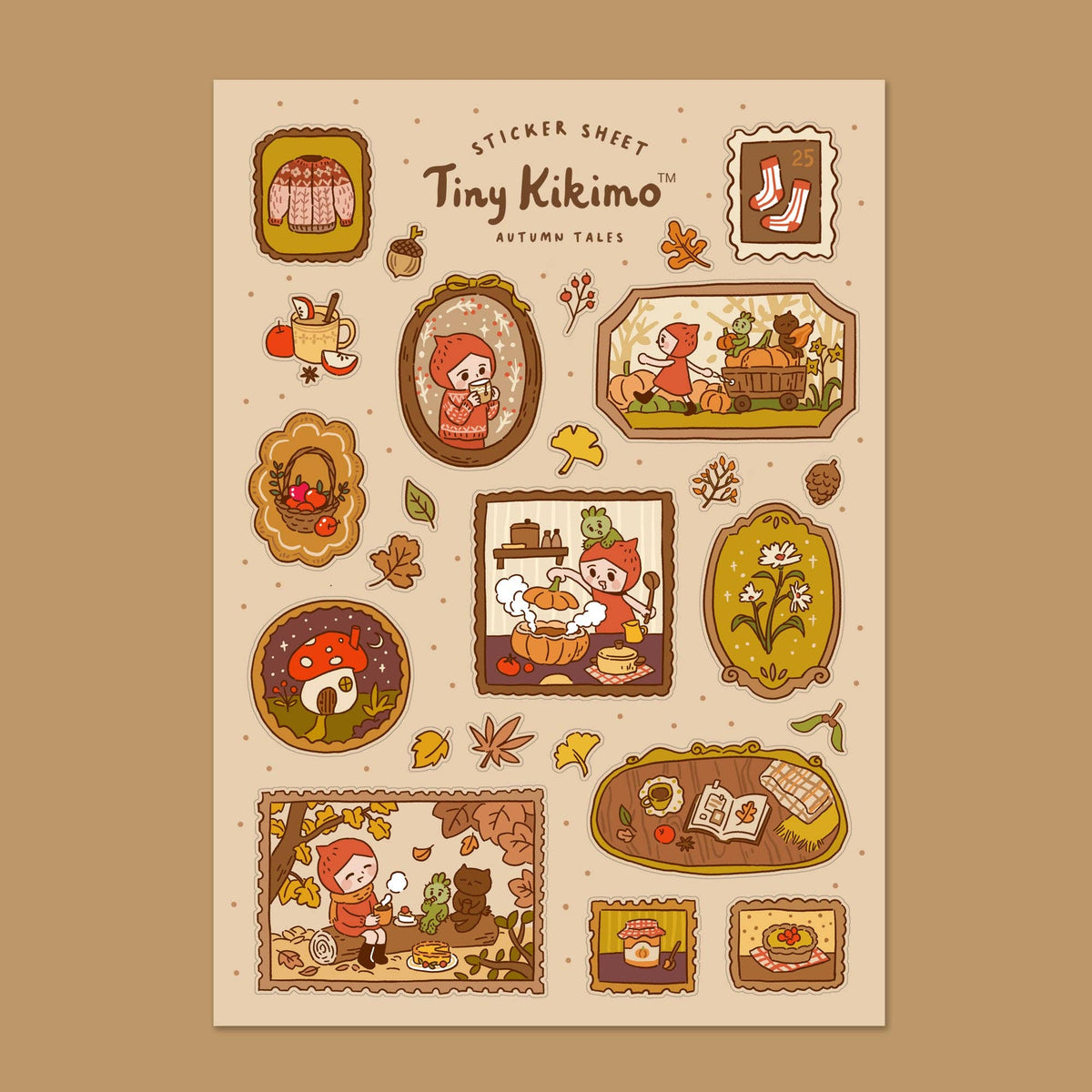 Autumn Tales Sticker Sheet