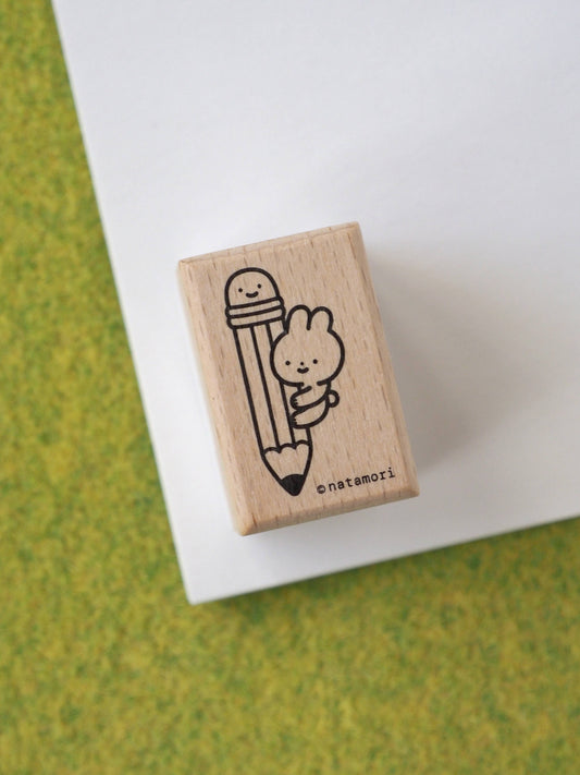 Bunny Pencil Stamp
