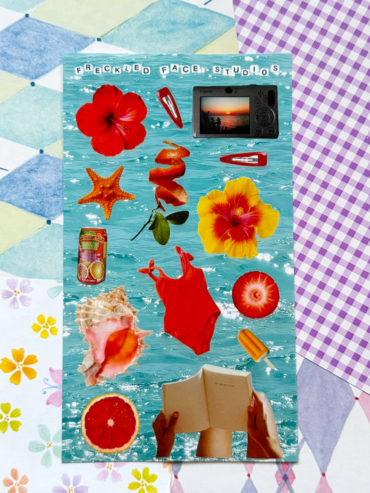 Vacation Mode Sticker Sheet