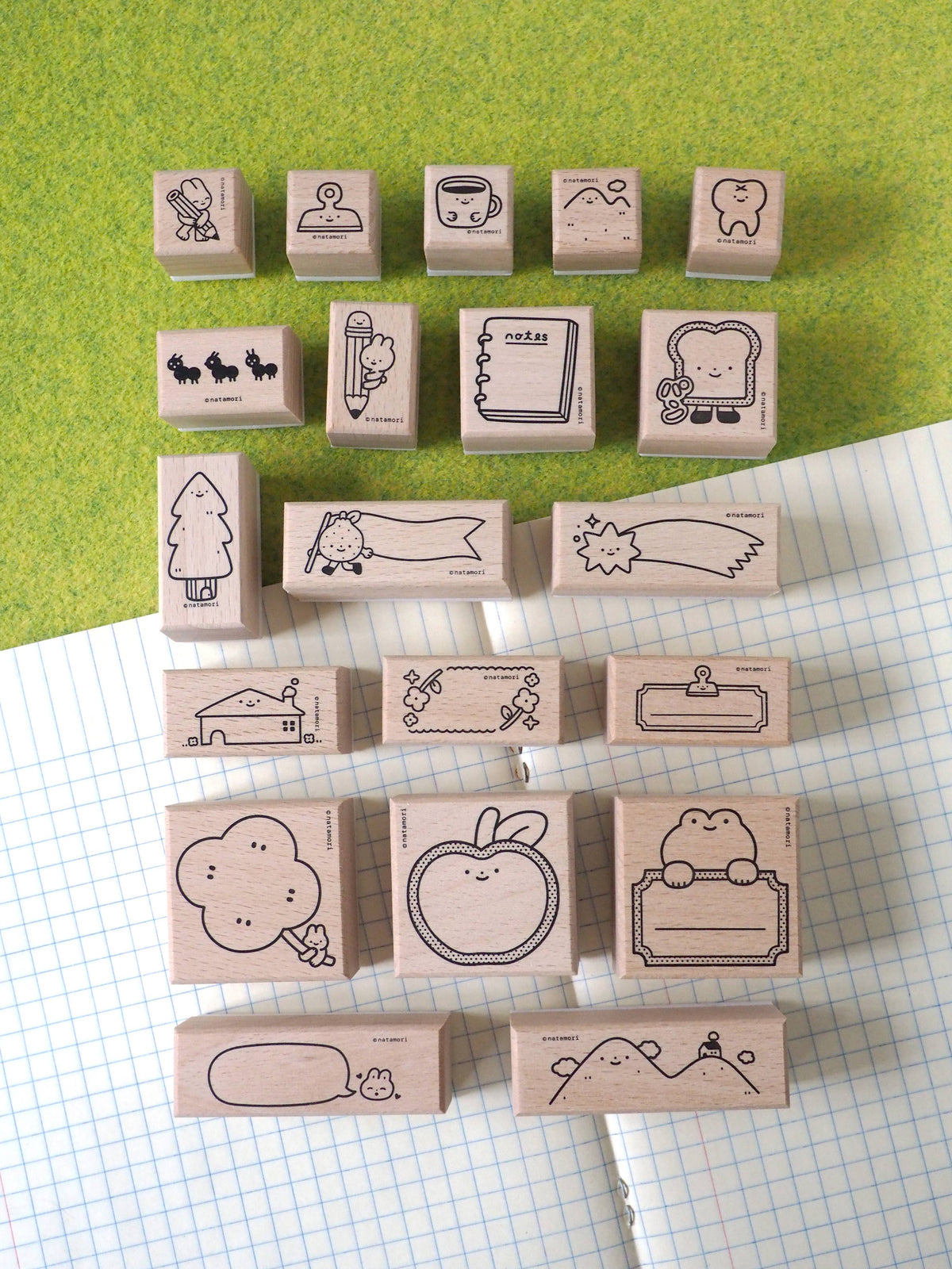 Bunny Pencil Stamp