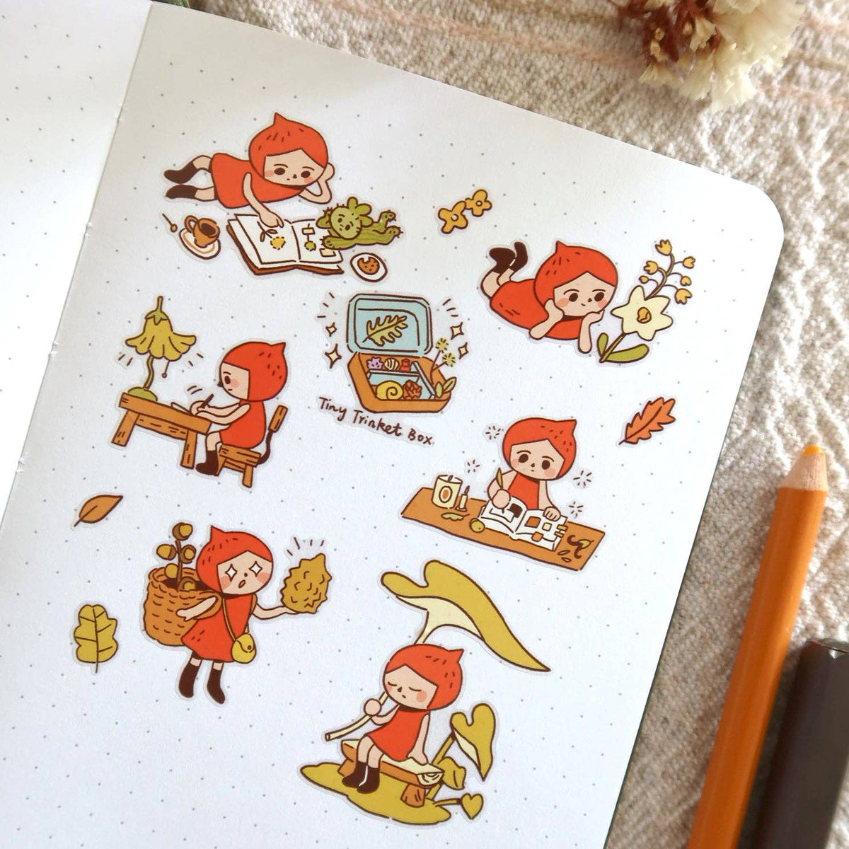 Tiny Trinkets Sticker Sheet