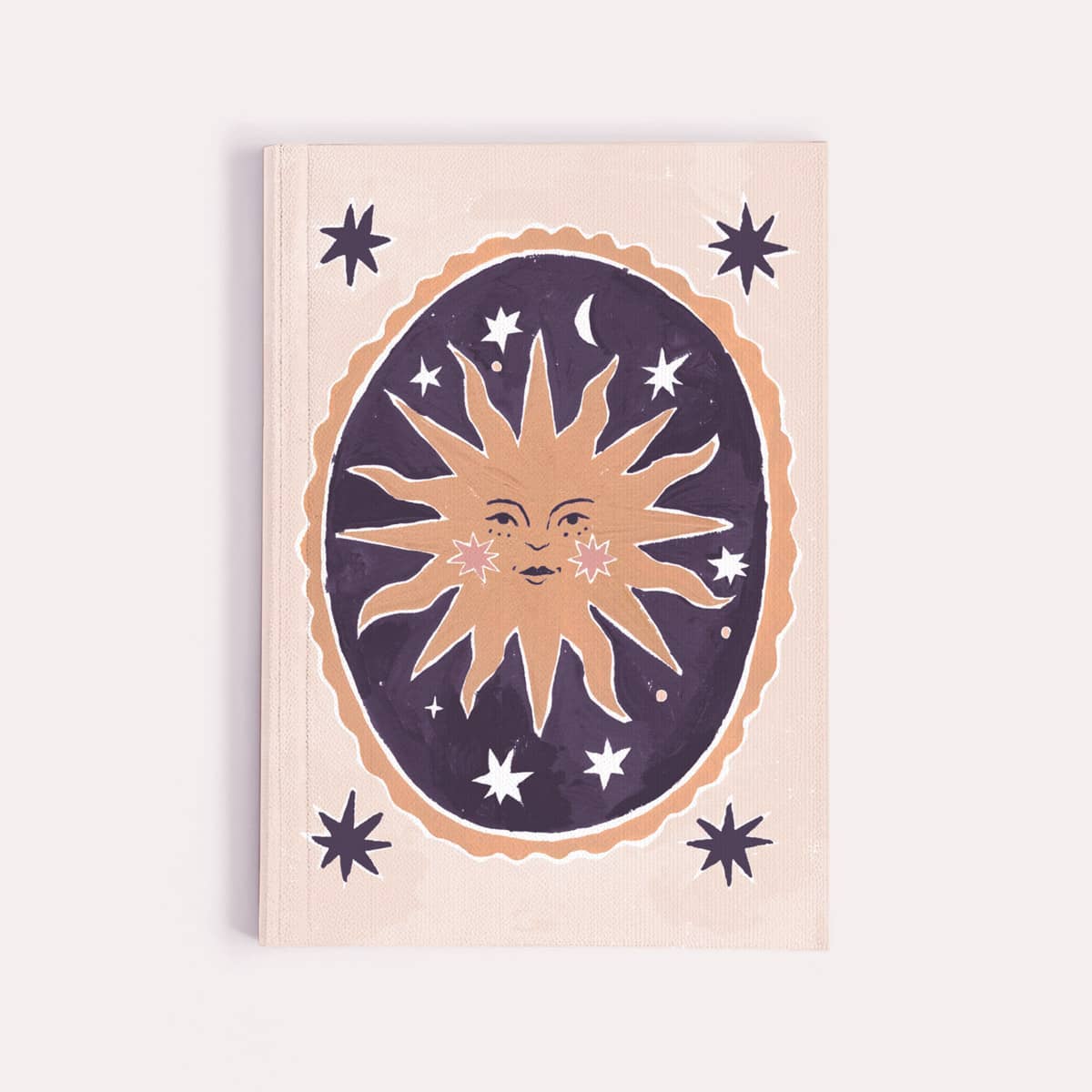 Smiling Sun Mini Blank Journal