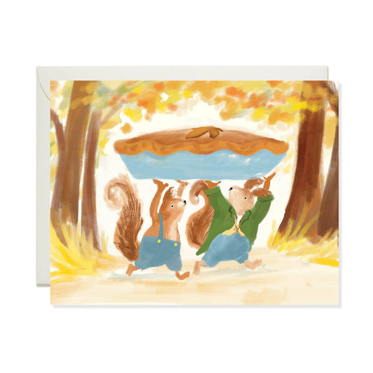 Thanksgiving Pie Card