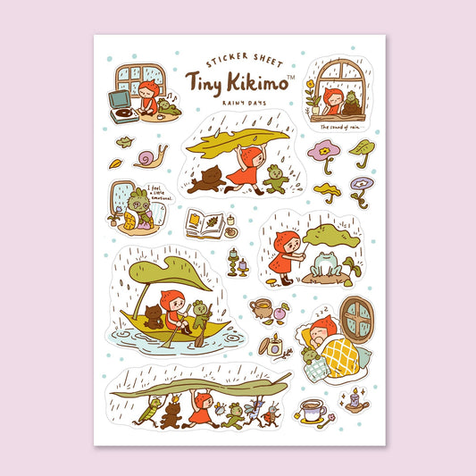 Rainy Days Sticker Sheet