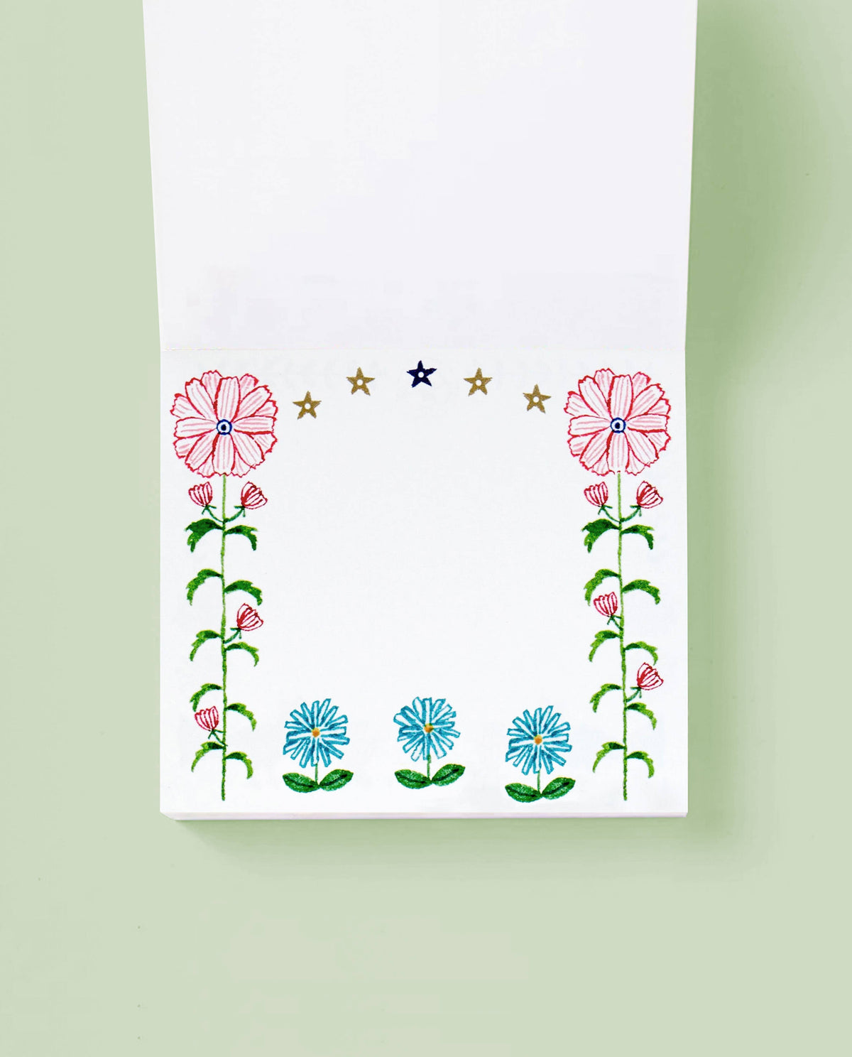 Flower Gate Memo Pad