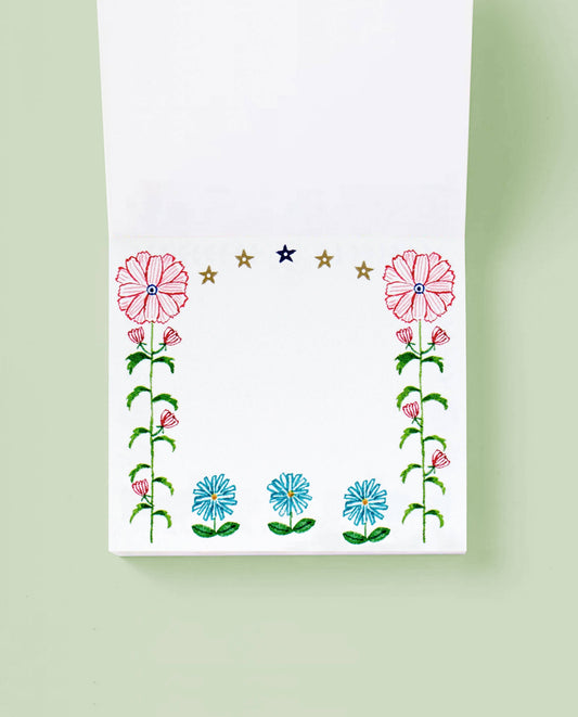 Flower Gate Memo Pad