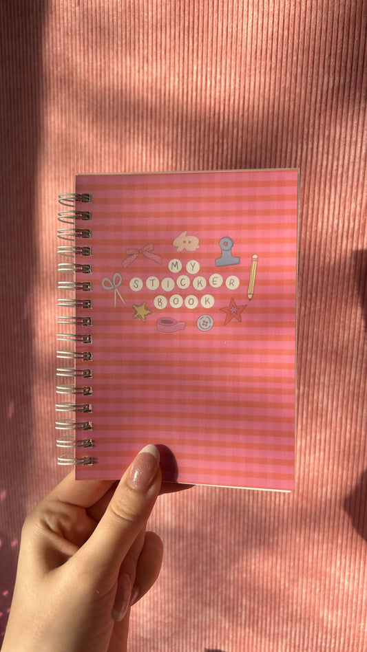 My Sticker Storage Book
