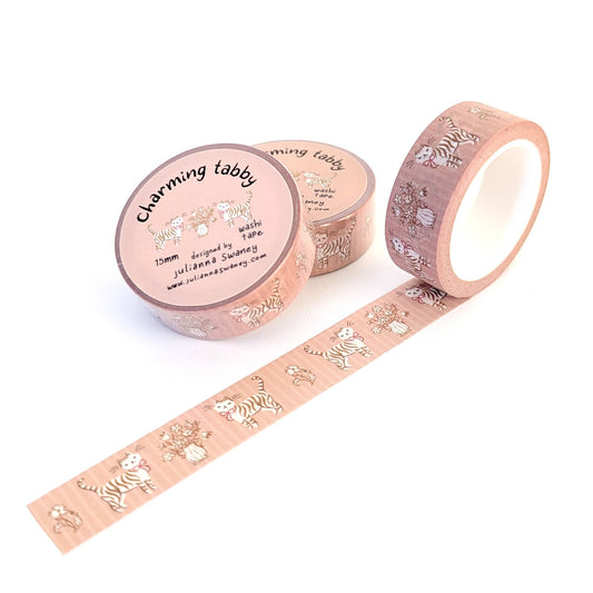 Charming Tabby Washi Tape