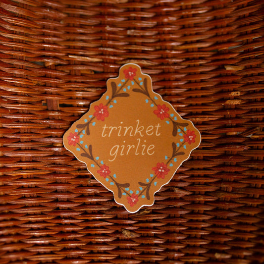 Trinket Girlie Sticker