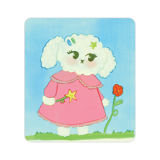 Picking flowers! sticker