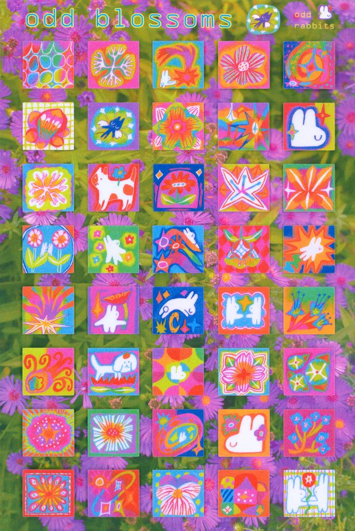 Odd Blossoms Sticker Sheet