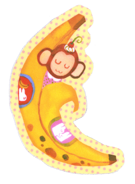 Banana Bed Sticker