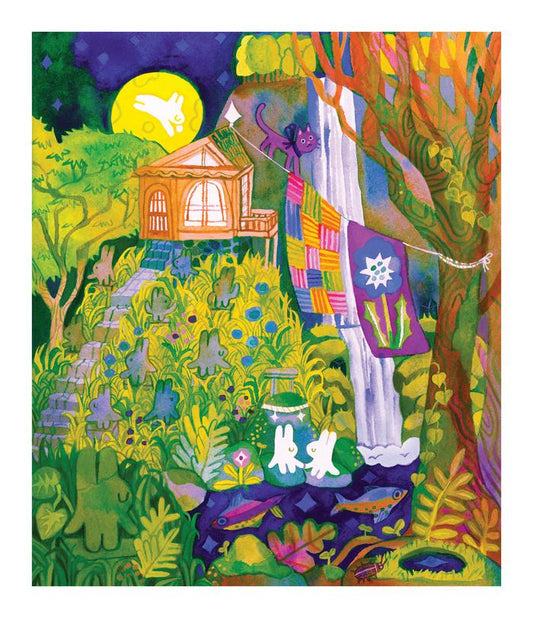 Meet Me at the Waterfall Small Print