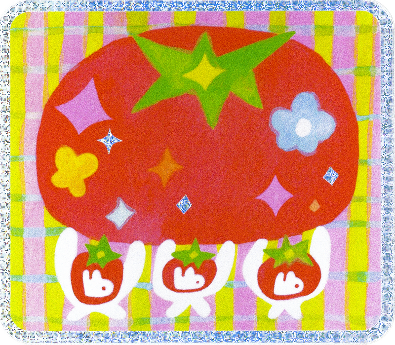Tomato Thieves Glitter Sticker