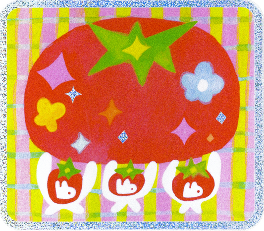Tomato Thieves Glitter Sticker